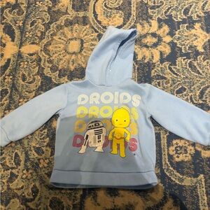 Droids sweatshirt 
Smokefree 
Size 5t